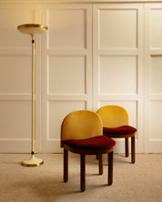1970s_Cream_White_and_Gold_Floor_Lamp,_Italy