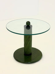 Set_of_2_Italian_green_side_tables_with_bamboo_base_and_glass_top