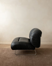Set_of_3_Italian_Modernist_Lounge_Chairs_in_Black_Leather_and_Chrome,_1980s