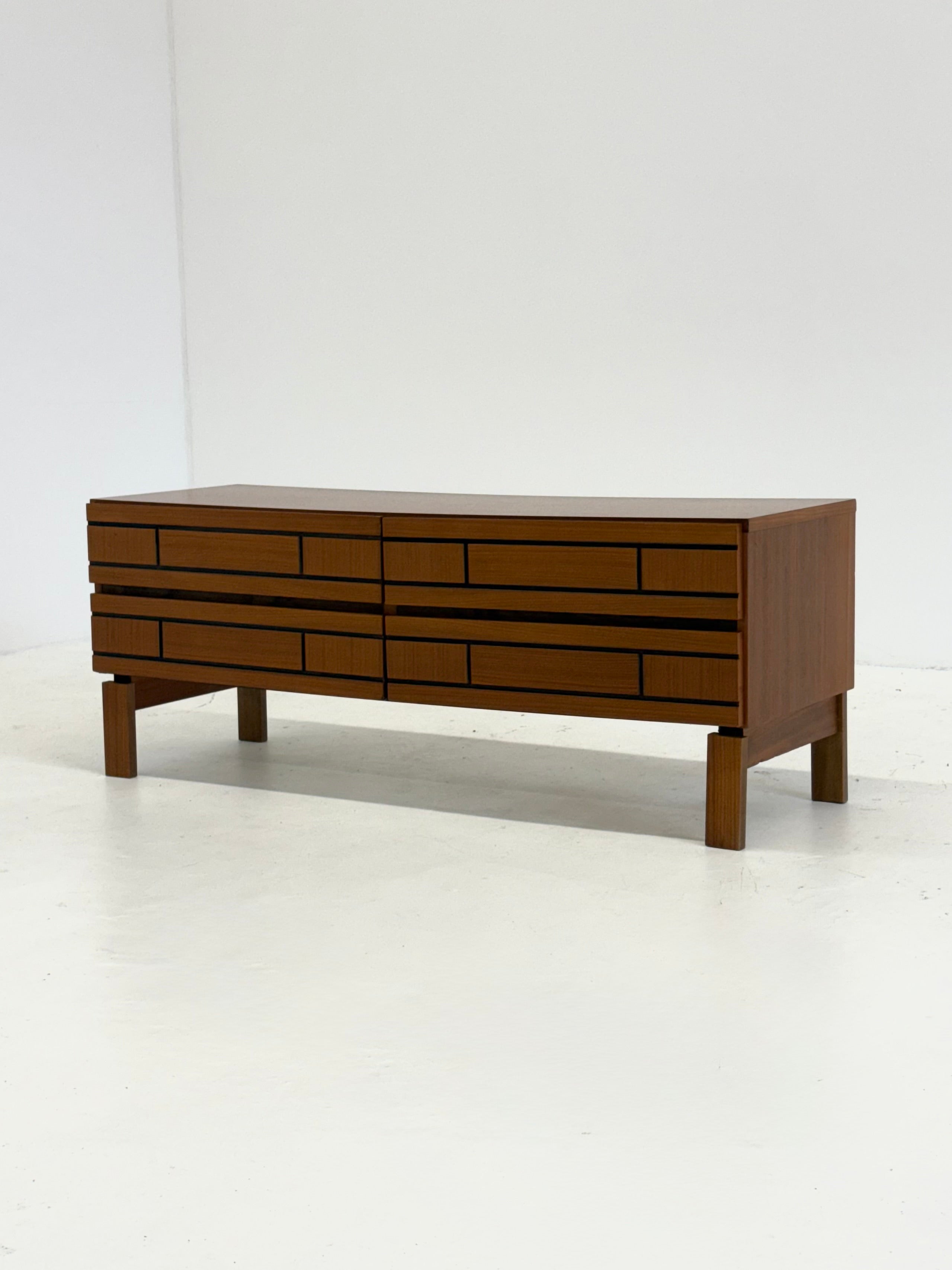 1970s_Minimalist_Italian_Low_Wooden_Sideboard,_Italy