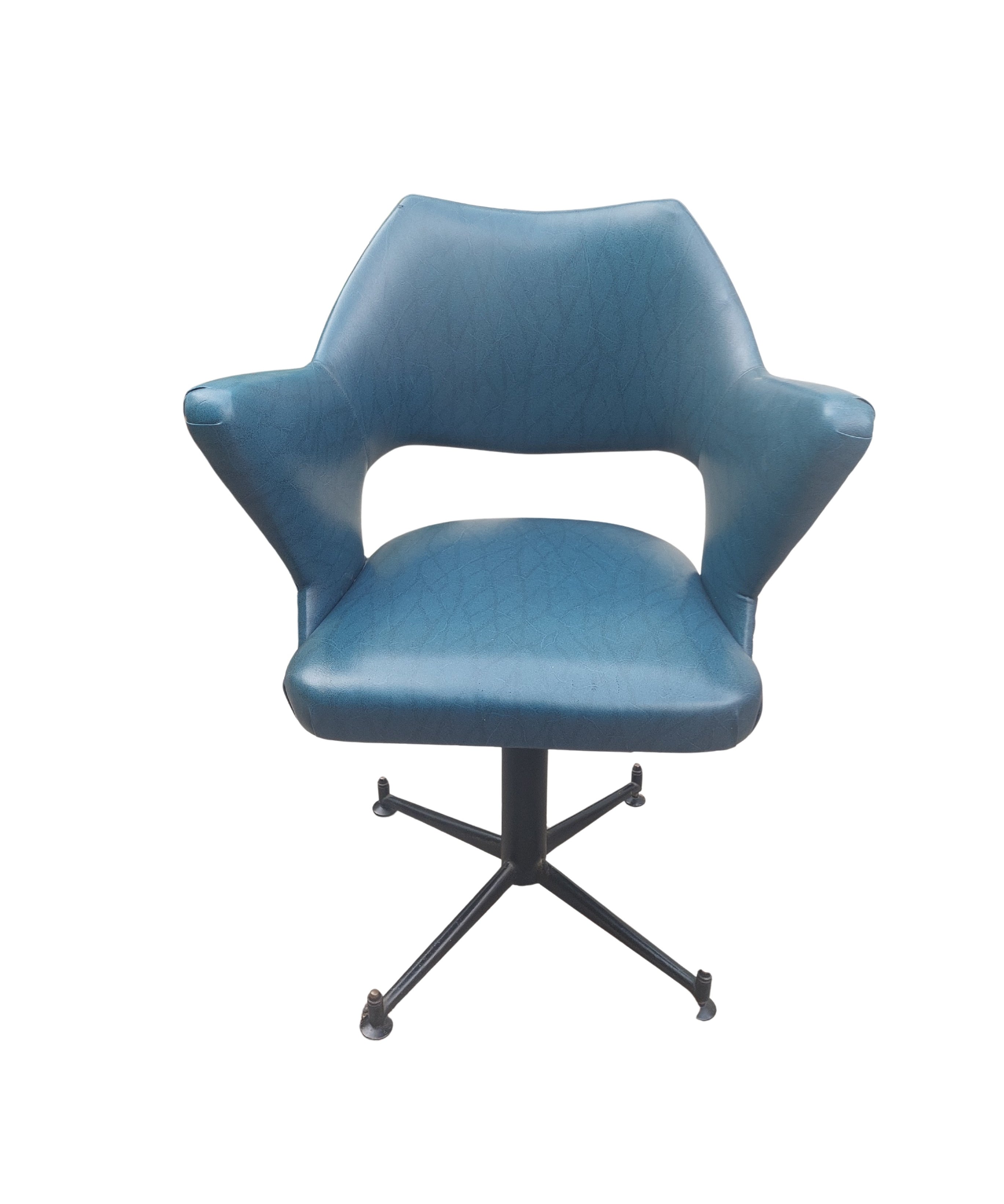 Mid_Century_Swivel_Chair_by_Osvaldo_Borsini_from_1950s