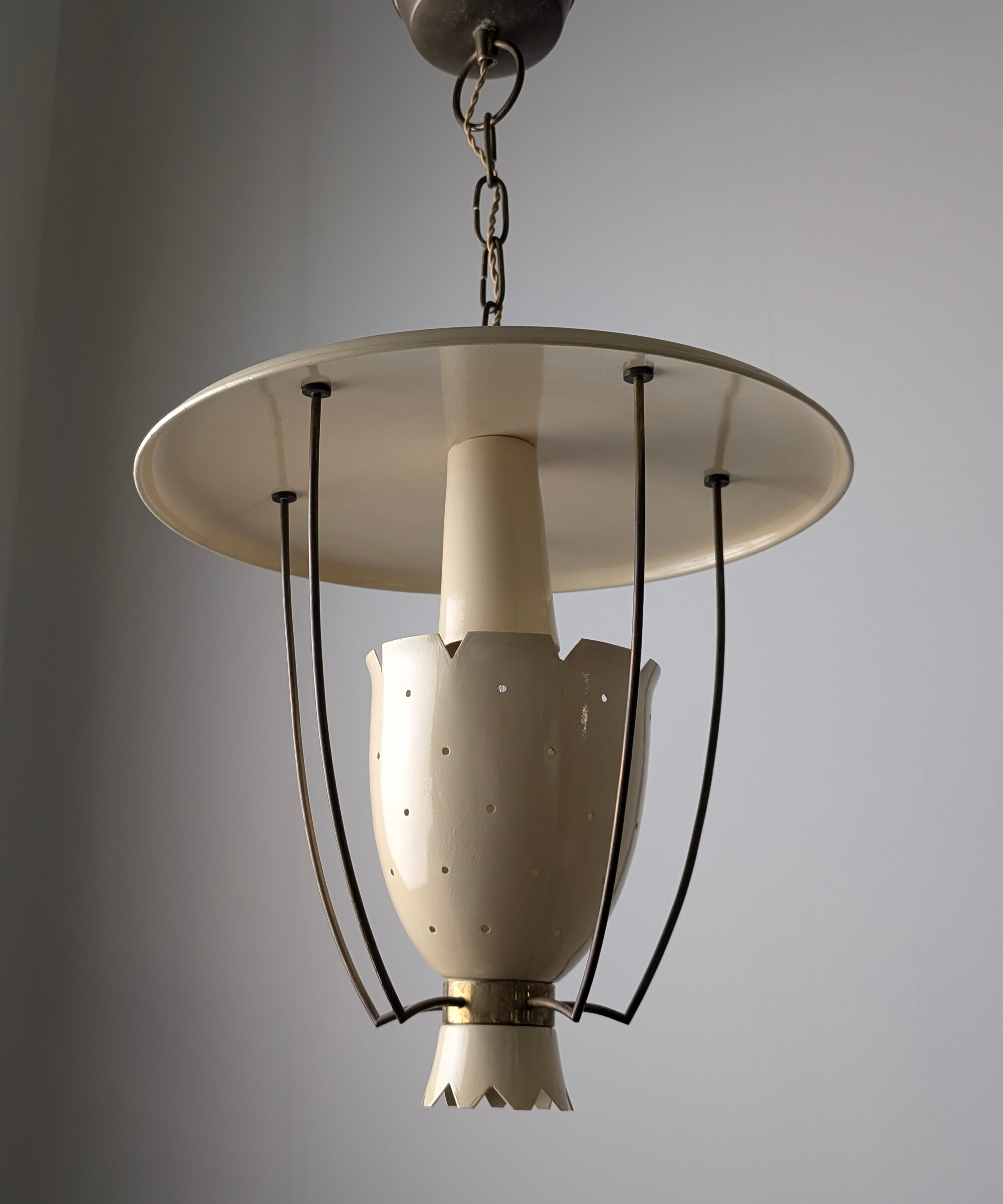 Vintage_Italian_Perforated_Metal_Pendant_Lamp,_1940s_Mid_Century_Modern_Ceiling_Light