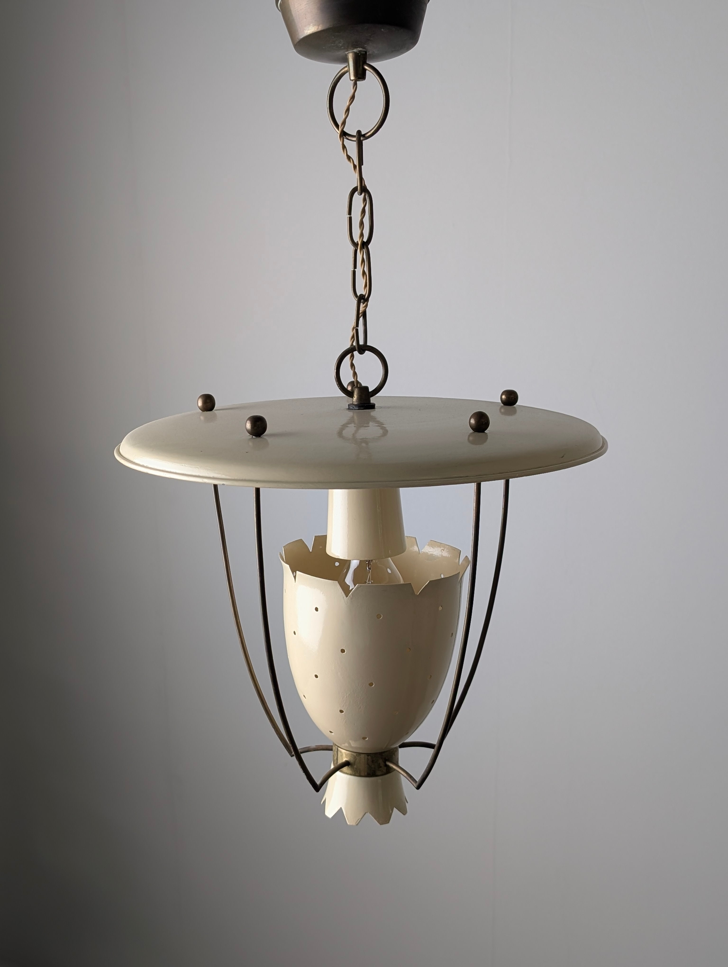 Vintage_Italian_Perforated_Metal_Pendant_Lamp,_1940s_Mid_Century_Modern_Ceiling_Light