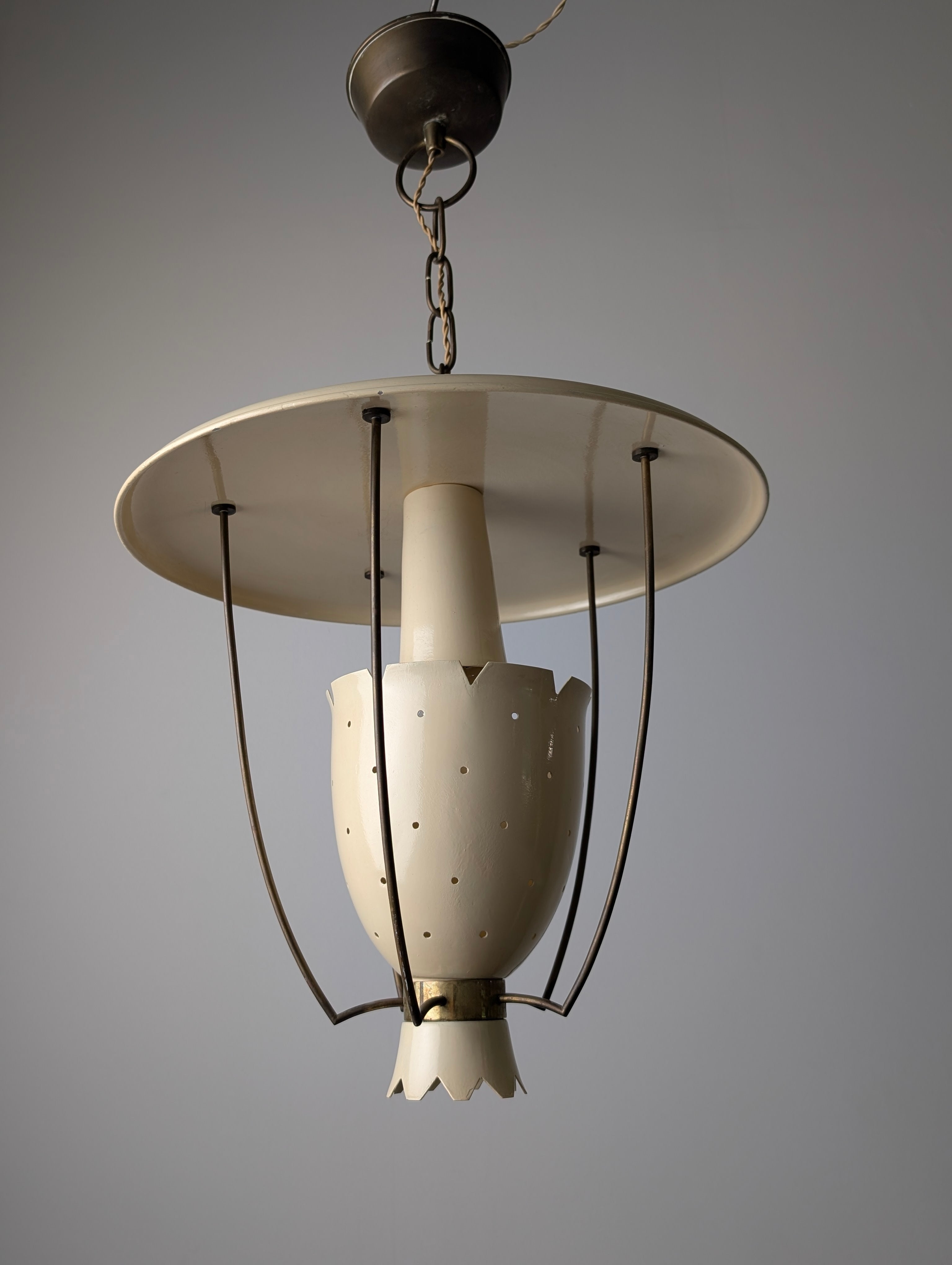 Vintage_Italian_Perforated_Metal_Pendant_Lamp,_1940s_Mid_Century_Modern_Ceiling_Light