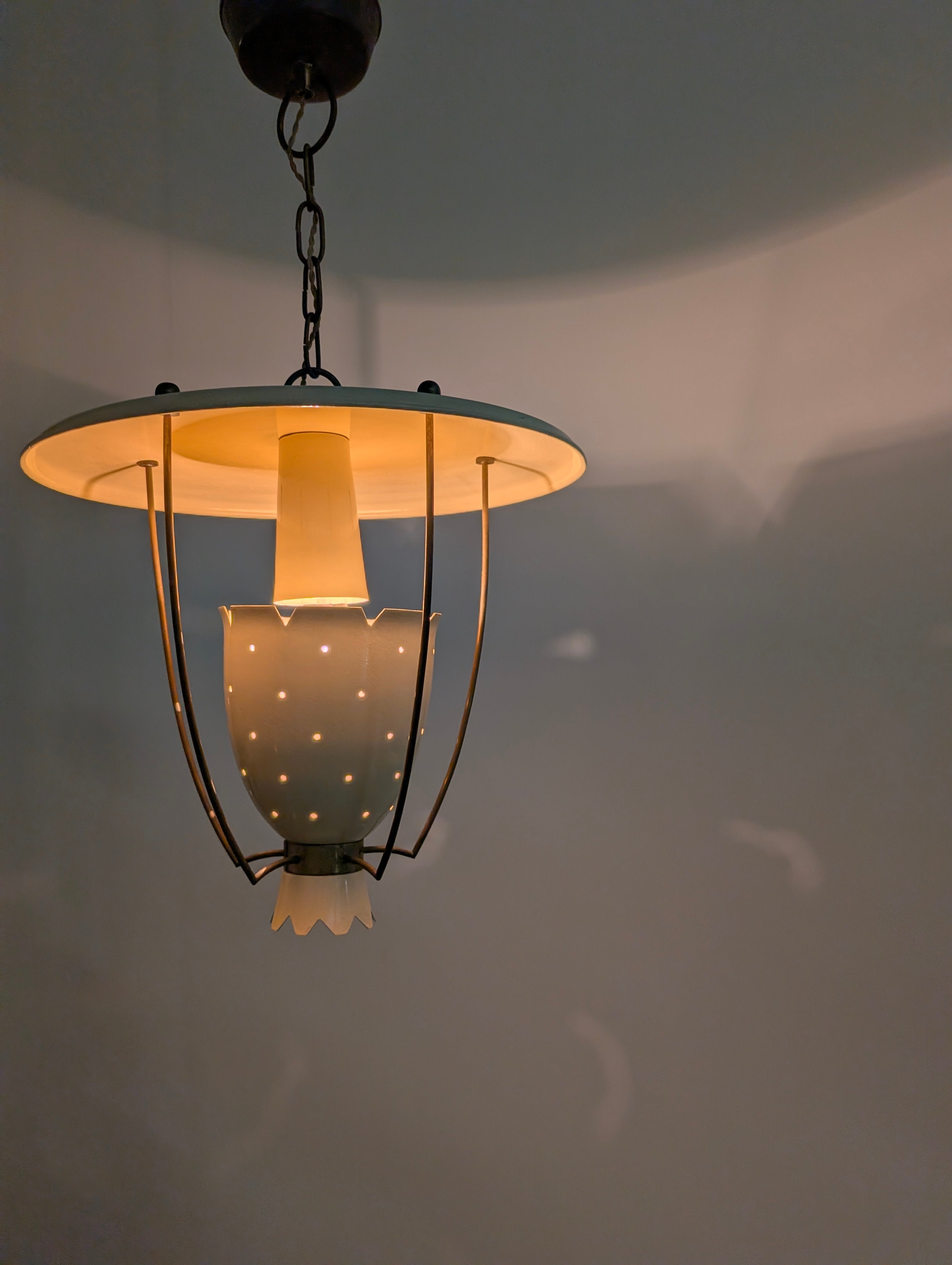 Vintage_Italian_Perforated_Metal_Pendant_Lamp,_1940s_Mid_Century_Modern_Ceiling_Light