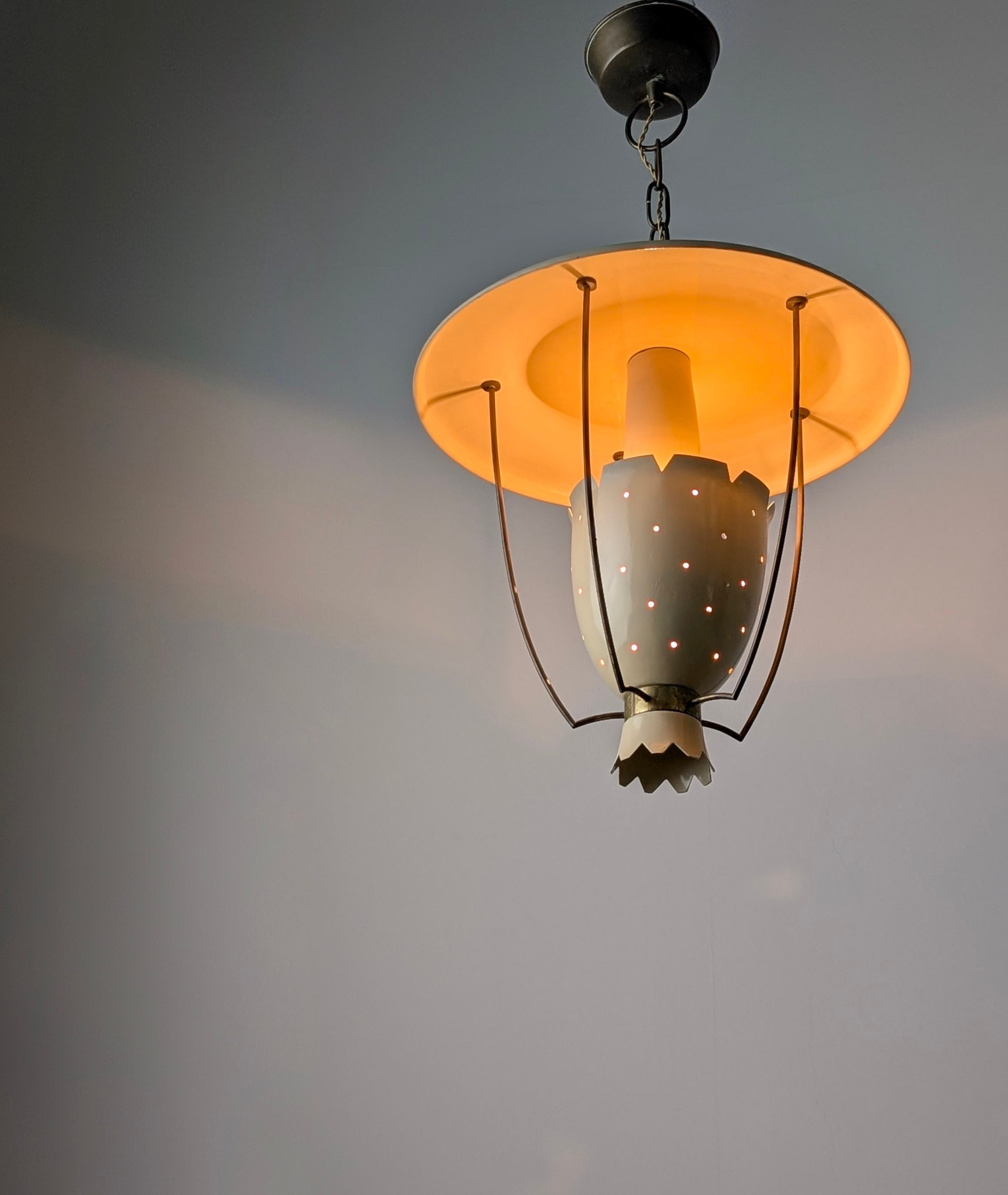 Vintage_Italian_Perforated_Metal_Pendant_Lamp,_1940s_Mid_Century_Modern_Ceiling_Light