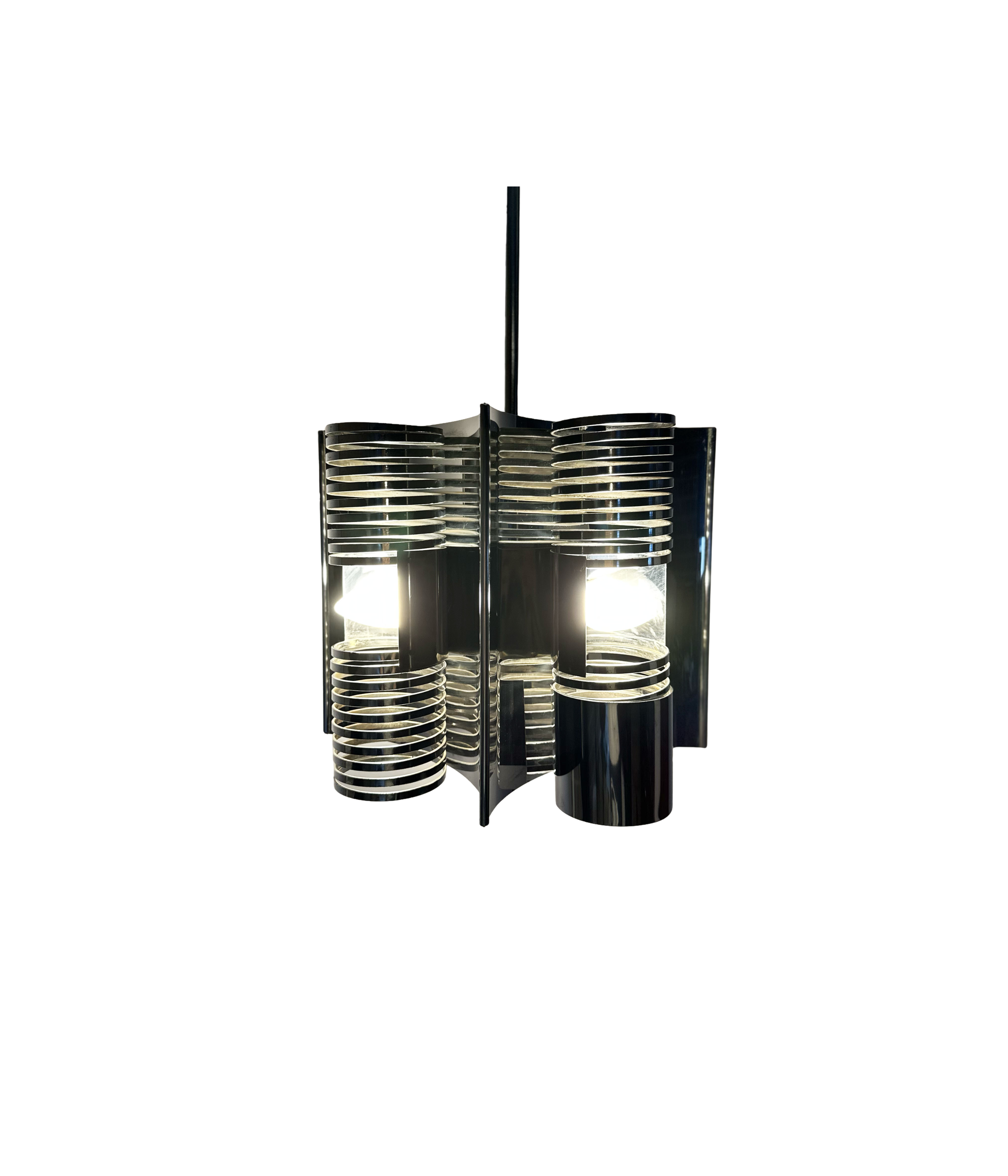 Italian_Space_Age_Chrome_Pendant_Lamp,_Sculptural_Spring_Design,_1970s