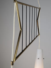 Italian_Stilnovo_Style_Pendant_Lamp_with_Opaline_and_Brass_Shades,_1950s