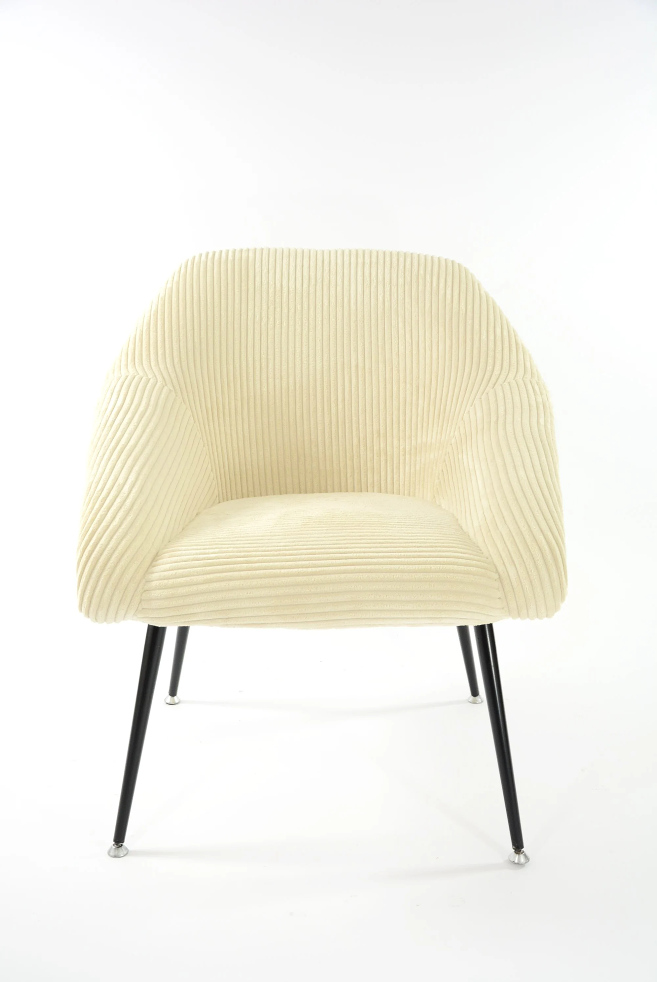 Ivory_velvet_shell_armchair_1970s