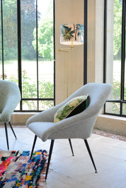 Ivory_velvet_shell_armchair_1970s