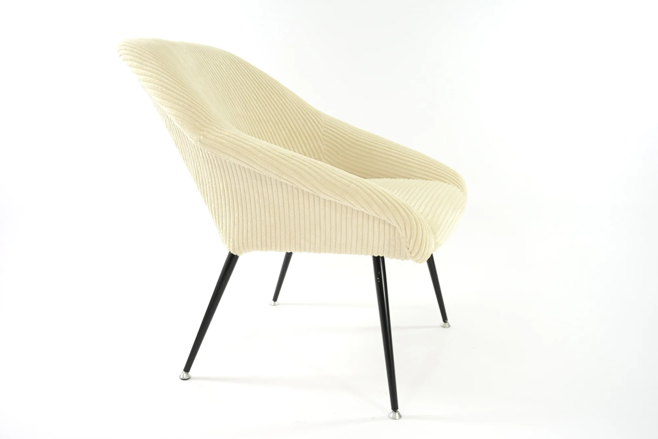 Ivory_velvet_shell_armchair_1970s