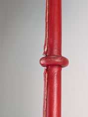 Jacques_Adnet_Floor_Lamp_in_Stitched_Red_Saddle_Leather,_France,_1960s