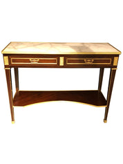 Jansen-Style_Marble_Top_Bronze_Console/Serving_Table,_1960s