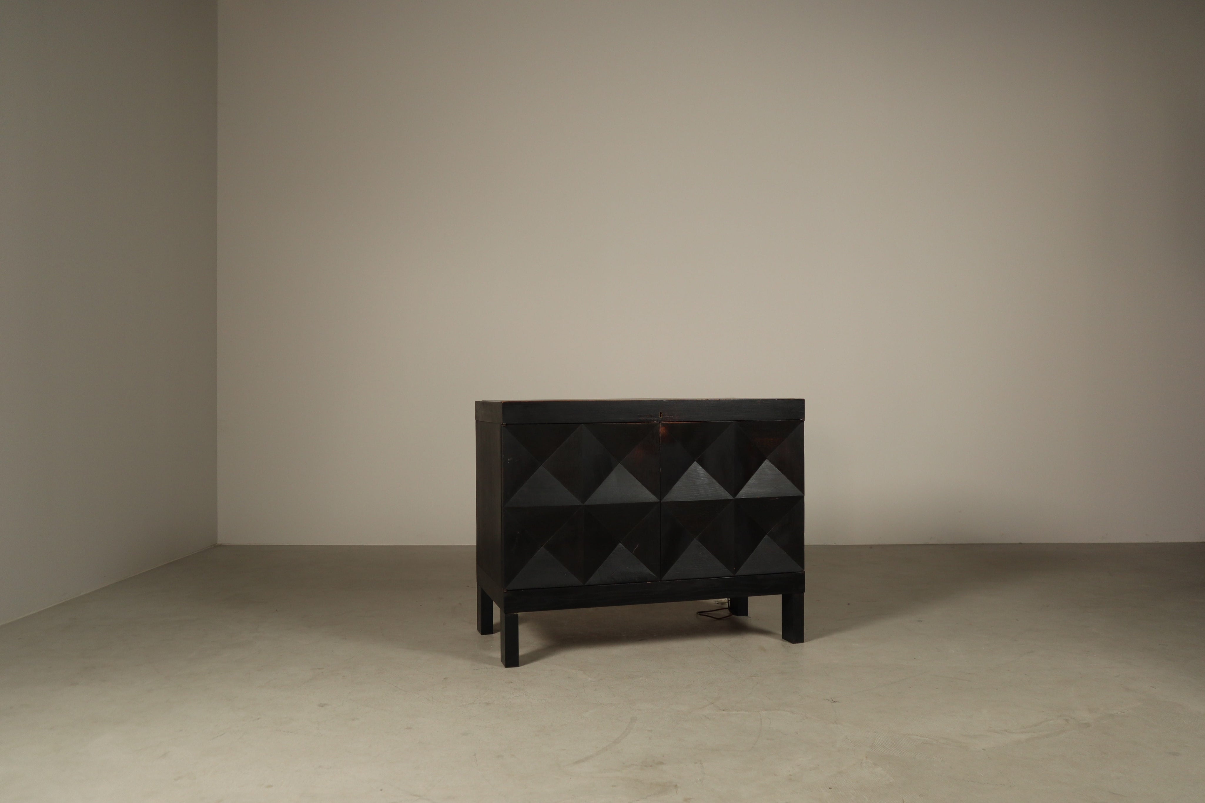 Brutalist_Bar_Cabinet_by_Jean_Batenburg_for_MI_in_Ebonized_Oak,_Belgium,_1960s