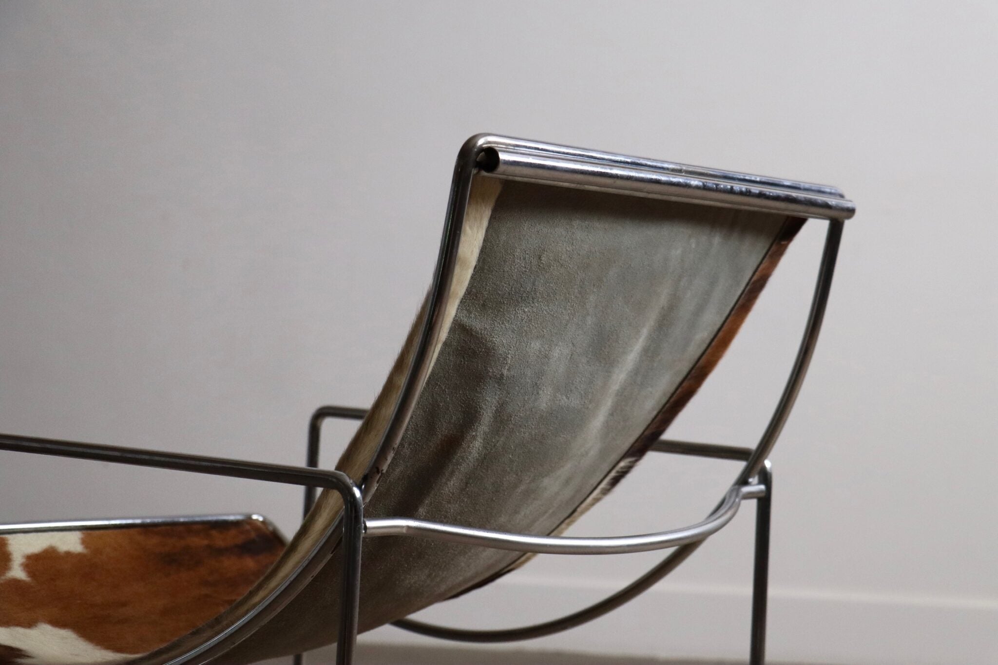 Jean_Gillon_Jangada_Lounge_Chair_with_Ottoman_in_Cognac_Leather,_Brazil,_1960s