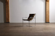 Jean_Gillon_Jangada_Lounge_Chair_with_Ottoman_in_Cognac_Leather,_Brazil,_1960s