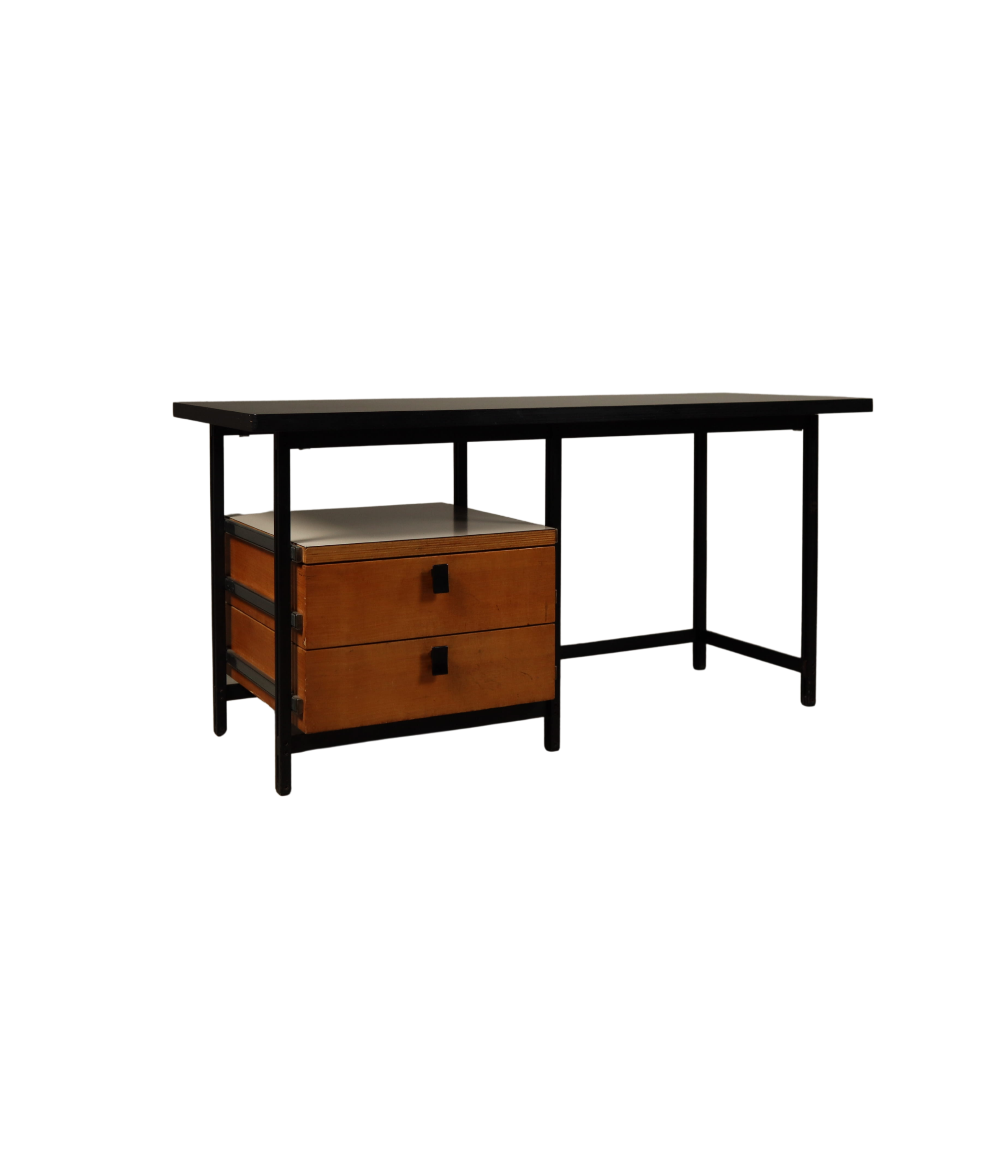 Jules_Wabbes_Writing_Desk_for_Mobilier_Universel,_Belgian_Mid_Century_Modern_Desk,_1960s