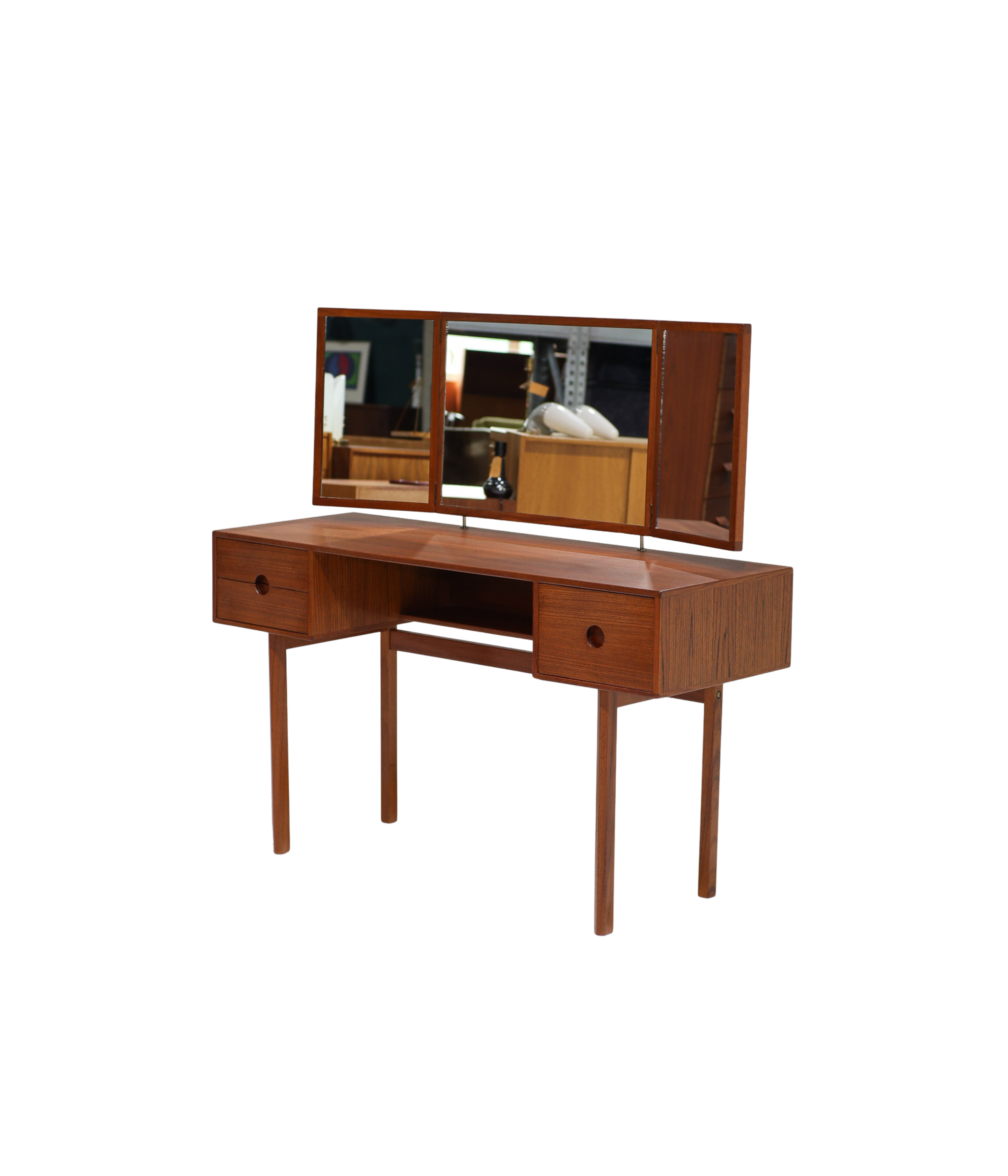 Kai_Kristiansen_Model_40_Dressing_Table_for_Aksel_Kjersgaard,_Denmark_1960s