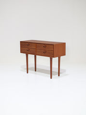 Kai_Kristiansen_teak_chest_of_drawers,_Danish_1960s