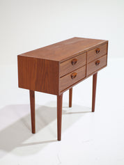 Kai_Kristiansen_teak_chest_of_drawers,_Danish_1960s