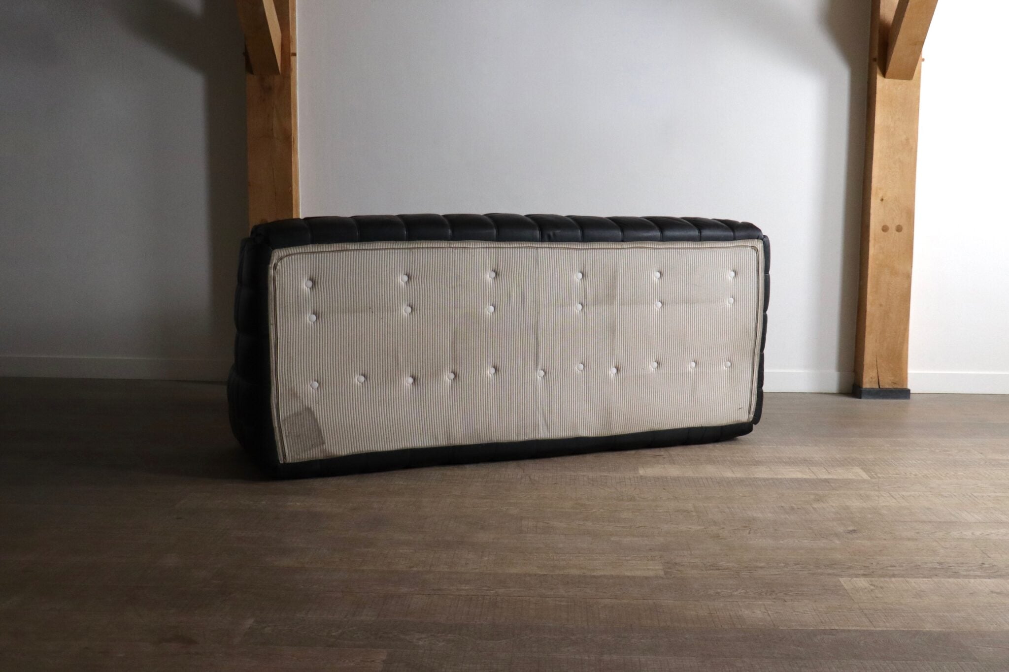 Kashima_Three_Seater_Sofa_by_Michel_Ducaroy_for_Ligne_Roset,_Cream_Leather,_1970s_French_Design