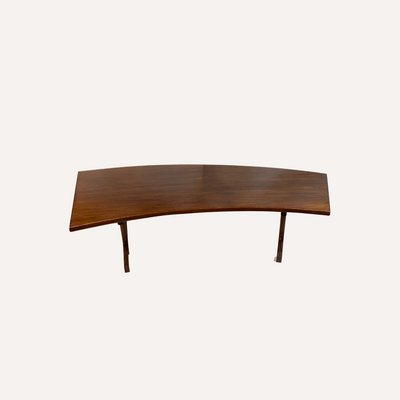 Kidney_Shaped_Teak_Veneer_Coffee_Table,_Mid_Century_Modern,_1960s,_Europe