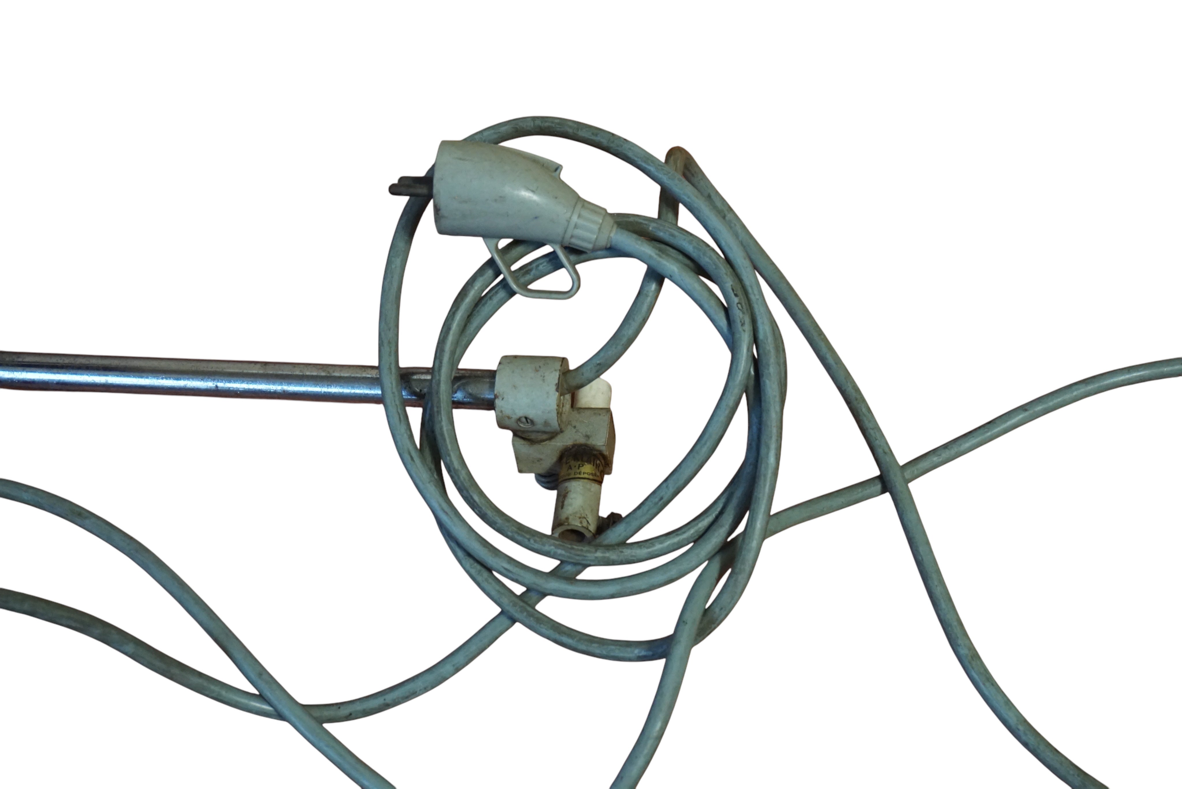 Model_210_Industrial_Clamp_Lamp_by_Alphonse_Pinoit_for_Ki·É·Klair,_French_Articulating_Workshop_Lamp,_1940s