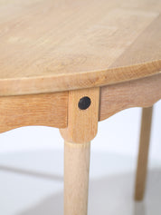 Kjaernulf_extendable_dining_table_in_oak,_Danish_vintage