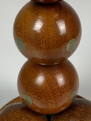 Dutch_handcrafted_commemorative_wooden_sphere_ball_table_lamp,_1976