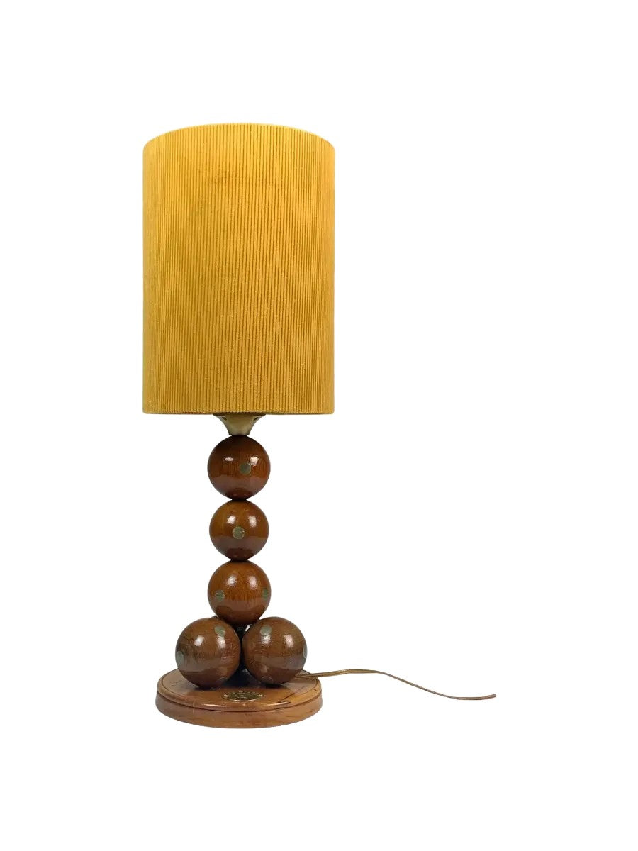Dutch_handcrafted_commemorative_wooden_sphere_ball_table_lamp,_1976