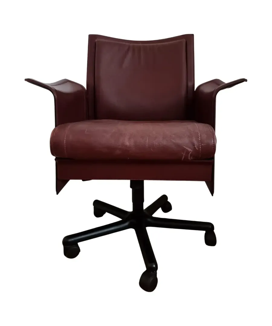 Korium_Swivel_Desk_Chair_by_Tito_Agnoli_for_Matteo_Grassi,_Italian_Postmodern_Office_Chair,_1980s
