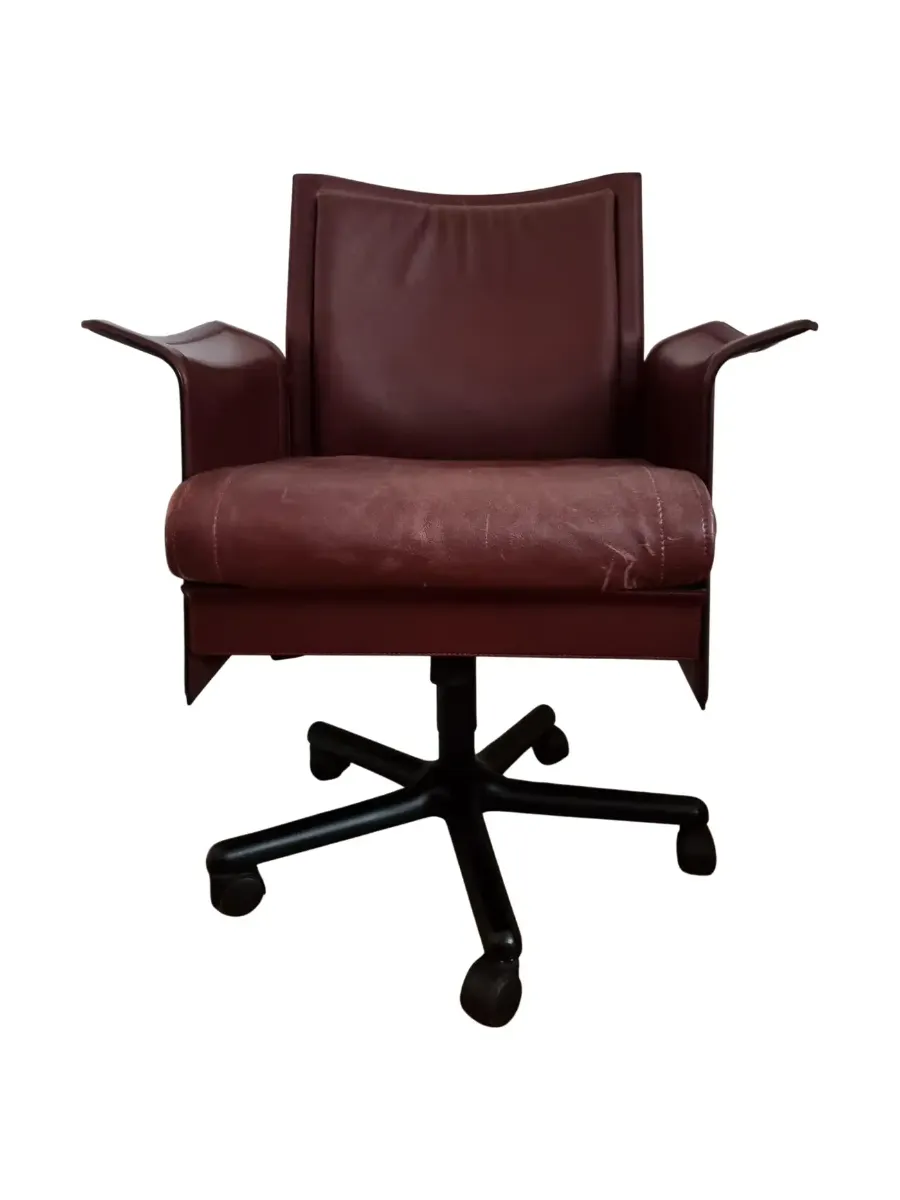 Korium_Swivel_Desk_Chair_by_Tito_Agnoli_for_Matteo_Grassi,_Italian_Postmodern_Office_Chair,_1980s