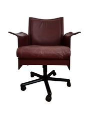 Korium_Swivel_Desk_Chair_by_Tito_Agnoli_for_Matteo_Grassi,_Italian_Postmodern_Office_Chair,_1980s