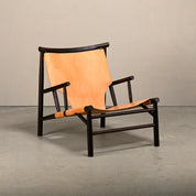 Norr11_Samurai_Lounge_Chair_in_Oak_and_Saddle_Leather,_Denmark