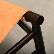 Norr11_Samurai_Lounge_Chair_in_Oak_and_Saddle_Leather,_Denmark