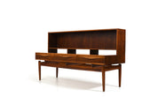 Kurt_Østervig_Low_Walnut_Sideboard_with_Bookcase_Top_1950s