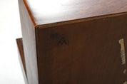 Kurt_Østervig_Low_Walnut_Sideboard_with_Bookcase_Top_1950s