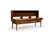 Kurt_Østervig_Low_Walnut_Sideboard_with_Bookcase_Top_1950s
