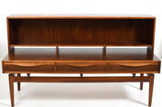 Kurt_Østervig_Low_Walnut_Sideboard_with_Bookcase_Top_1950s