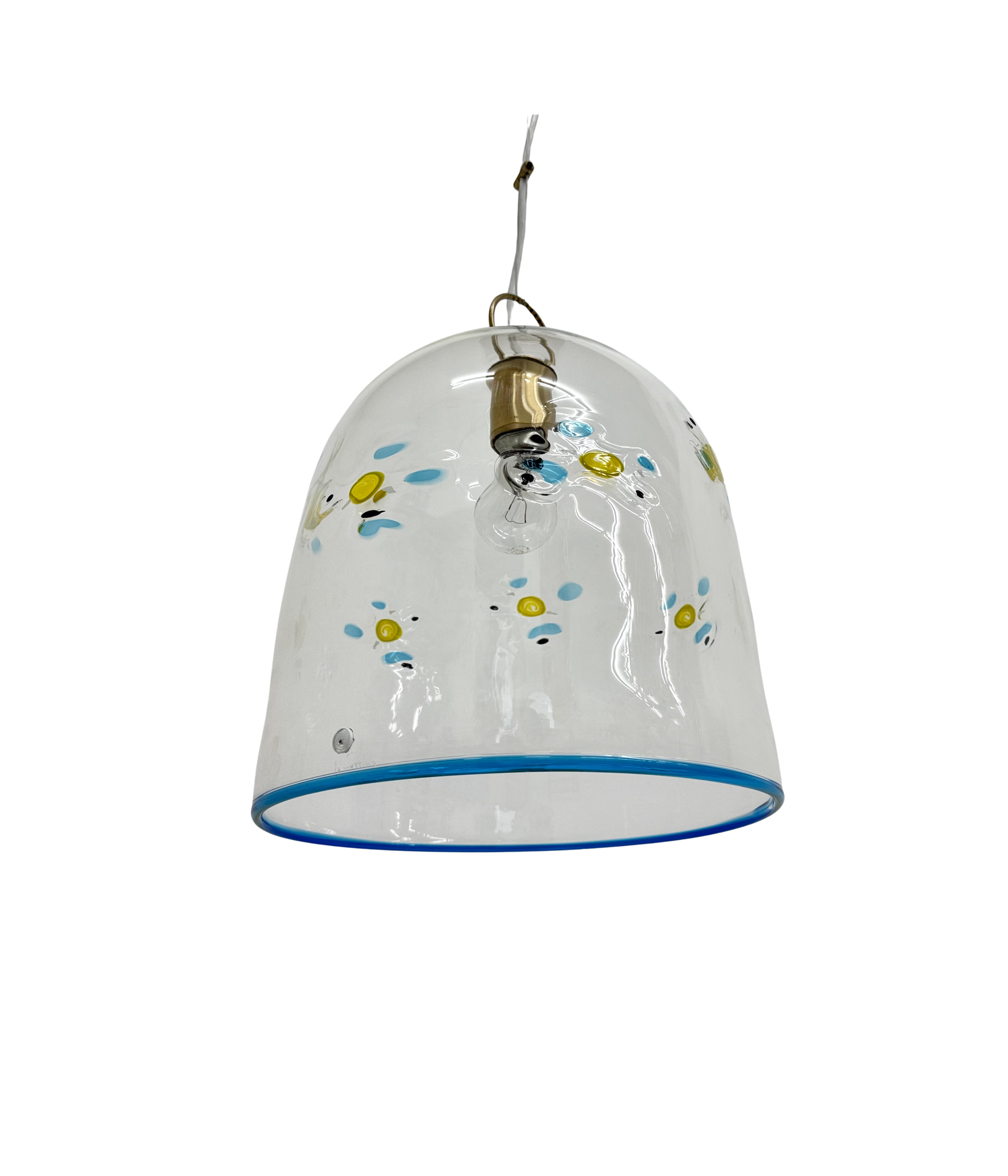 La_Murrina_Floral_Glass_Pendant_Lamp,_Italy_1970s