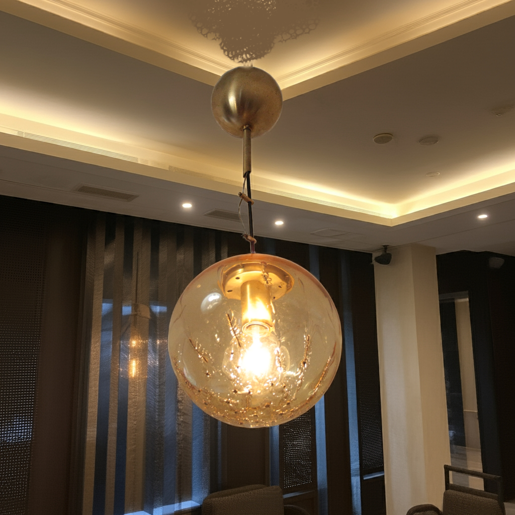 La_Murrina_Pendant_Lamp_with_Factory_Mark,_Italy,_1970s