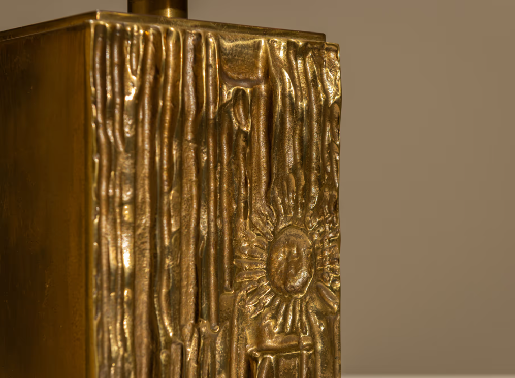 'Lalla'_Table_Lamp_in_Brass_by_Luciano_Frigerio,_Italy_1970s