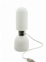 Lampada_Birillo_di_Vistosi_(Attr.)_in_vetro_di_Murano_opalino_,__1960