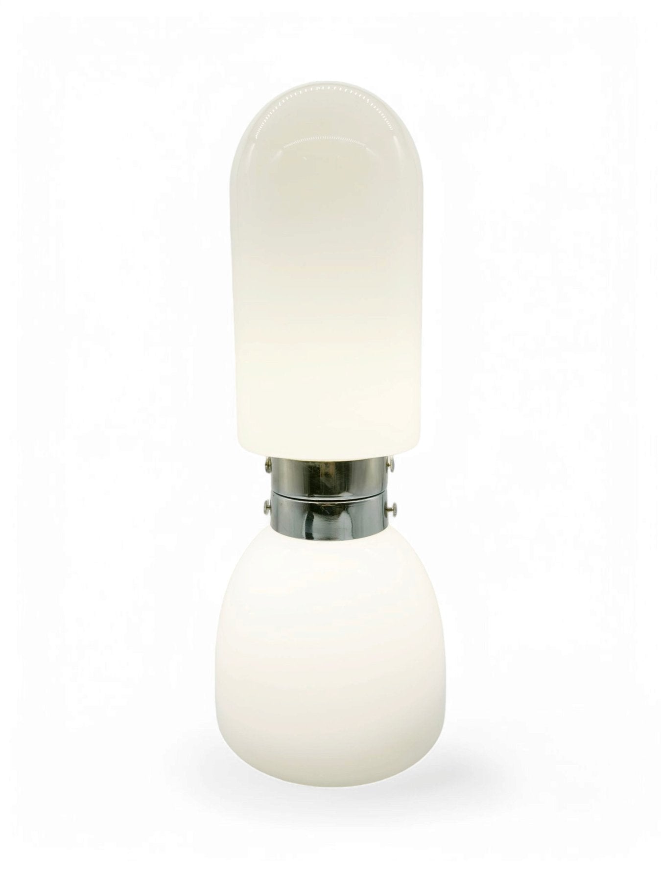 Lampada_Birillo_di_Vistosi_(Attr.)_in_vetro_di_Murano_opalino_,__1960