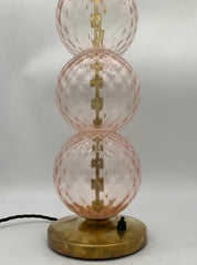 Set_of_2_Vintage_Table_Lamps_in_Pink-Tinted_Textured_Glass_and_Brass,_Italy