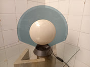 1980s_Adjustable_Table_Lamp_by_Pier_Giuseppe_Ramella_for_Arteluce,_Glass,_Metal_and_Methacrylate