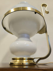 Lampada_in_ottone_e_vetro_opalino_di_Vecchia_Marina,_1950