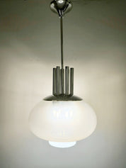 Lampadario_tubolare_attribuito_a_Mazzega_1960_Italia