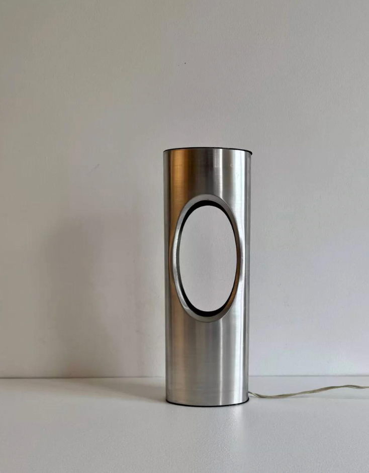 French_Indirect_Metal_Table_Lamp,_1970s