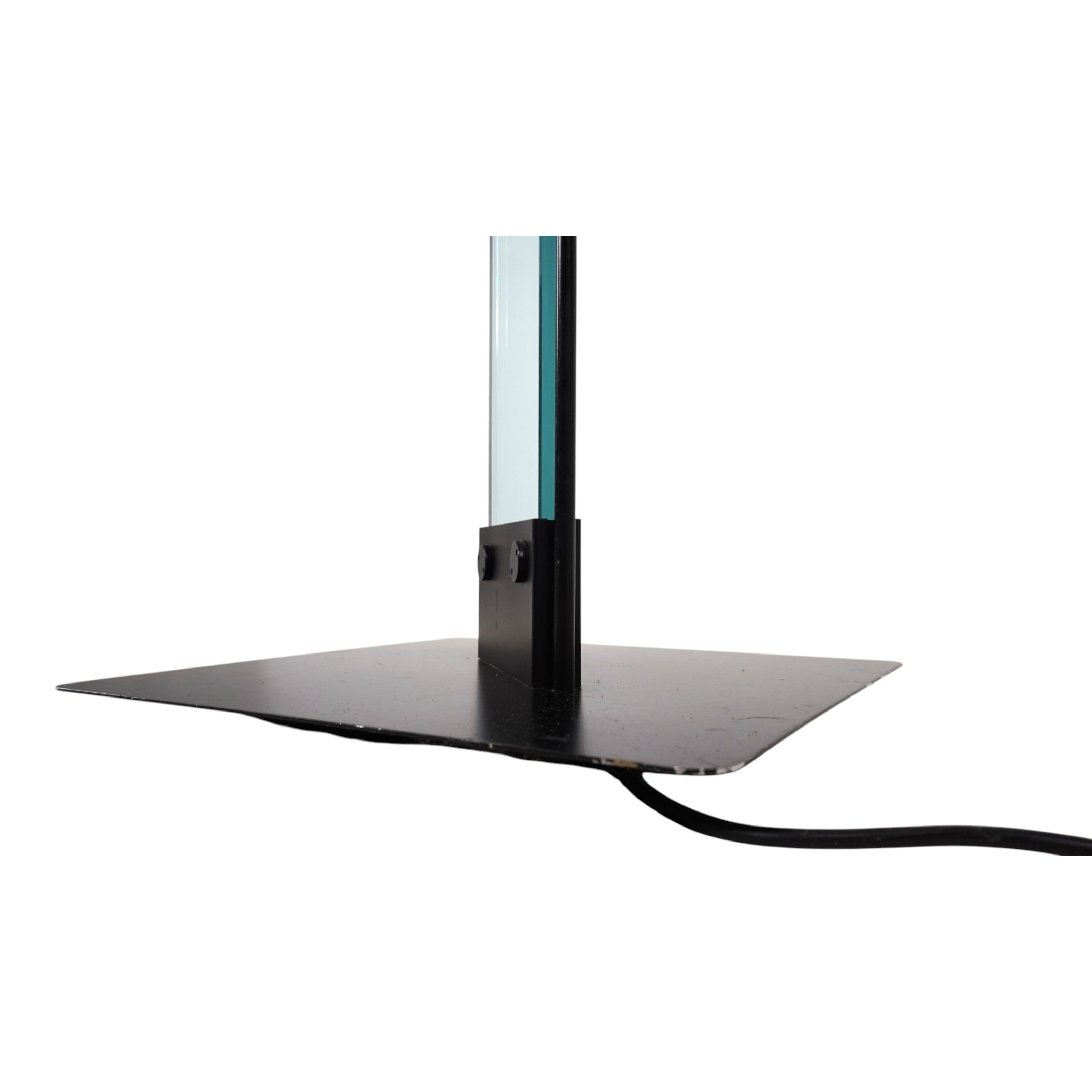Laser_Floor_Lamp_by_Max_Baguara_for_Lamperti,_Italian_Postmodern_Glass_and_Metal_Floor_Lamp